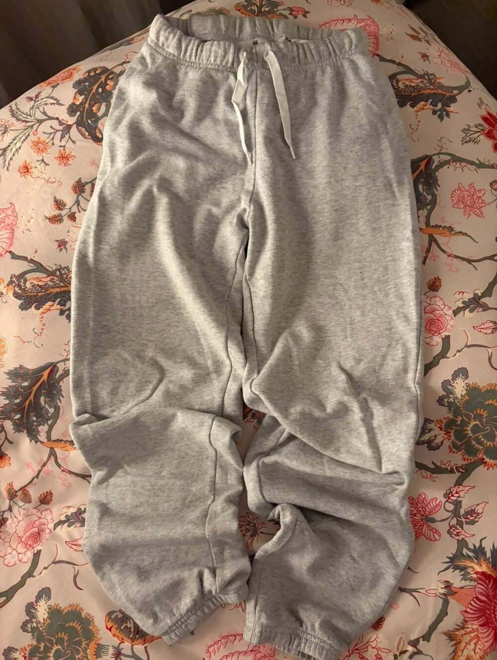 Kids Grey Drawstring Sweatpants